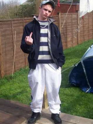 British chav lad