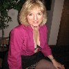 MILF blonde haired blue eyed horny mature